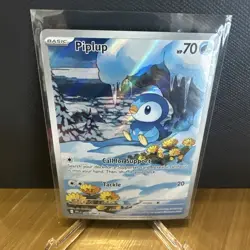 Pokemon TCG Piplup Full Art Illustration Rare 098/094 NM Phantasmal Flames - Image 1