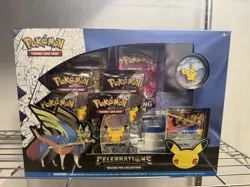Pokemon Tcg Celebrations 25th Anniversary Deluxe Pin Collection Box Zacian 820650809422 - Image 1