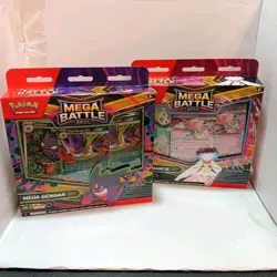 Pokemon Mega Battle Deck Lot Of 2 Sealed Gengar & Diancie - Image 1