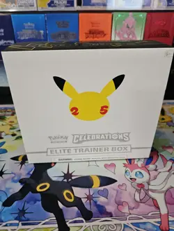 Pokemon TCG: Celebrations 25th Anniversary Elite Trainer Box (Display Only) - Image 1