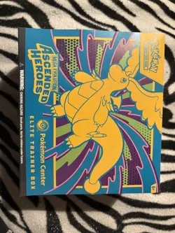 Pokemon TCG Ascended Heroes Pokemon Center Elite Trainer Box ETB - In hand - Image 1