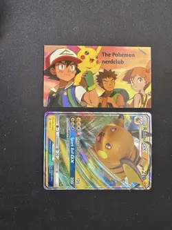 Pokemon - Raichu GX SM213 - Sun & Moon Black Star Promo - NM - Image 1