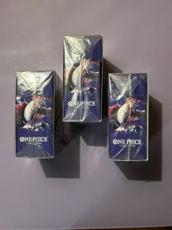 LOT OF 3 - One Piece OP-14 Double Pack Set Vol. 9- New Factory Sealed - Image 3