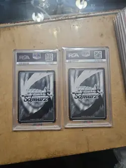 Psa 10 Weiss Schwarz AOT Falco / Gabi Sp Td Gold Signature Simultaneous Certs - Image 2