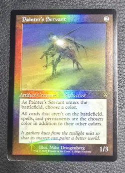 MTG FOIL Painter's Servant English Judge Promos Magic Card - Image 1