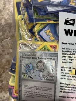 Huge Vintage Pokemon Collection Lot Over 600 Cards MP-DM UNSEARCHED - Image 2