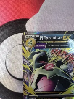Pokemon TCG Mega M Tyranitar EX Holo Ultra Rare Card Ancient Origins 43/98 HP - Image 4