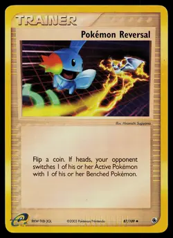 Pokemon Card - Pokemon Reversal Ruby and Sapphire 87/109 Uncommon Reverse Holo - Image 1