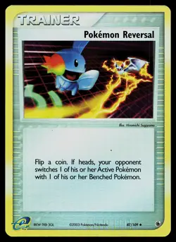 Pokemon Card - Pokemon Reversal Ruby and Sapphire 87/109 Uncommon Reverse Holo - Image 1