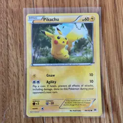 Pokemon Pikachu 48/162 Breakthrough Common Regular Basic 60HP 10 Attack Card - Image 1