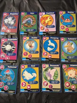 PokeTrivia Lot Of 12 Pokemon Cards Total Farfeth’d, Krabby And More - Image 1