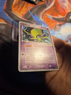 Celebi ex - 17/17 - 2005 POP Series 2 Ultra Rare Pokemon Card - MP WOW LOOK - Image 4
