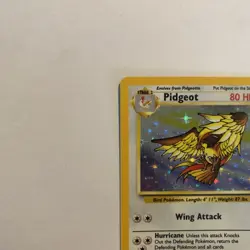 Pidgeot 8/64 Holo Rare Jungle Set Unlimited Edition Pokemon Card 1999 WOTC - LP - Image 2