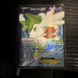 Pokemon Shaymin EX Holo 106/108 Basic EX 110 HP 2015 Pokemon TCG Card Stock - Image 1