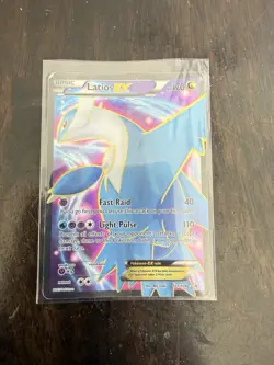 Pokemon TCG Latios EX Full Art Holo Rare Card Roaring Skies 101/108 - Image 1
