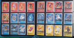 Digimon Card Game EX-01 Classic Collection Near Complete C/U/R Set 63 Cards - Image 1