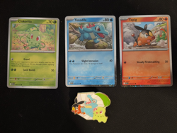 Ascended Heroes First Partner Pin Promo set, Pin and Promo Cards Included - Image 1