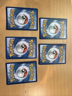 Lot Of 5 Pokemon Cards Vintage And Modern - Image 2