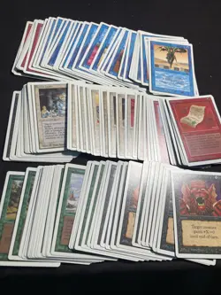 LOT of Over 100 Unlimited Commons MTG Cards Random Assortment Nm Unplayed - Image 1