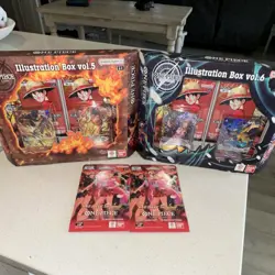 Bandai Namco One Piece Card Game Luffy Illustration Box vol.5 & vol.6 English - Image 1