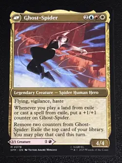 MTG Universes Beyond: Spider-man Gwen Stacy 0078 NM Mythic - Image 2