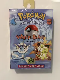 Pokemon Water Blast Theme Deck Jungle 1999 Factory Sealed - Image 1