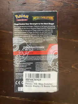 Pokemon TCG: Mega Evolution Half Booster Box (18 packs, brand new and sealed) - Image 4