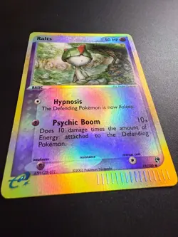 NM/LP Vintage 2003 Ralts EX Sandstorm 74/100 Reverse Holo Pokemon TCG - Image 4