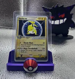 Pokemon TCG Sandstorm #98/100 Raichu ex LP+ - Image 1