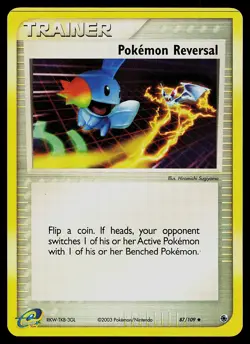 Pokemon Card - Pokemon Reversal Ruby and Sapphire 87/109 Uncommon Reverse Holo - Image 1