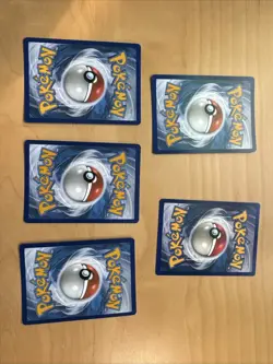 Lot Of 5 Pokemon Cards Vintage And Modern - Image 3