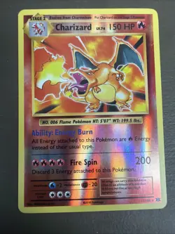 Pokemon Charizard XY Evolutions 11/108 Holo LP Reverse HOLO - Image 1