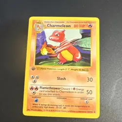 Pokemon TCG Charmeleon 1st Edition Shadowless Base Set - Image 1