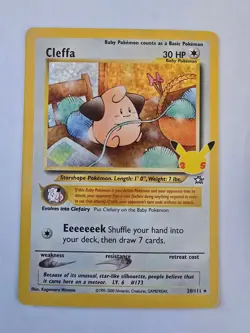Cleffa 20/111 Classic Collection Celebrations: Classic Collection Pokemon NM - Image 1