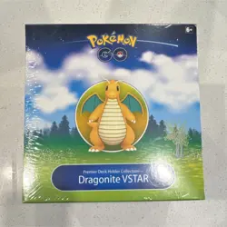 Pokemon GO Premier Deck Holder Collection Dragonite VSTAR Deck Pokemon TCG - Image 1