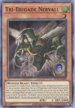 Tri-Brigade Nervall NM (#2) OP16 OTS Tournament Pack 16 Yugioh - Image 1