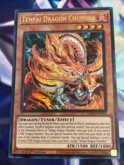 Yu-Gi-Oh! TCG Tenpai Dragon Chundra MP25-EN184 Ultra Rare Yugioh NM/M - Image 1