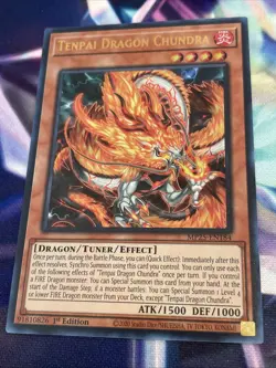 Yu-Gi-Oh! TCG Tenpai Dragon Chundra MP25-EN184 Ultra Rare Yugioh NM/M - Image 2