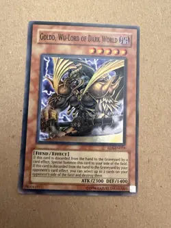 Goldd, Wu-Lord of Dark World EEN-EN024 Elemental Energy Unlimited - Image 1