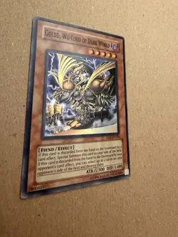 Goldd, Wu-Lord of Dark World EEN-EN024 Elemental Energy Unlimited - Image 2