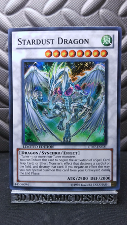 | Yugioh Stardust Dragon CT07-EN021 Super Rare 2010 Collectors Tins NM/M 🔥 | - Image 1