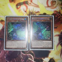 Radiant Typhoon Krosea DOOD-EN015 Secret Rare Near Mint 1st Edition Yugioh x2 - Image 2