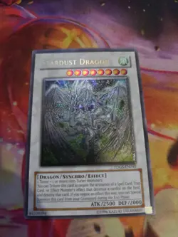 Yu-Gi-Oh! TCG Stardust Dragon TDGS-EN040 Ultimate Rare Unlimited - Image 1