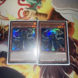 DOOD-EN014 Radiant Typhoon Swen Ultra Rare 1st Edition YuGiOh x2 - Image 1