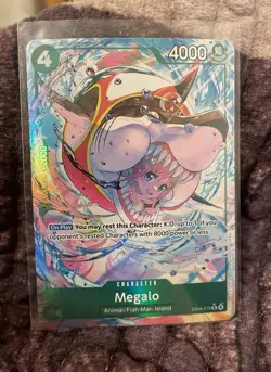 Megalo EB04-018 R ALT ART - The Azure Sea's Seven ENGLISH OP14 One Piece - Image 1