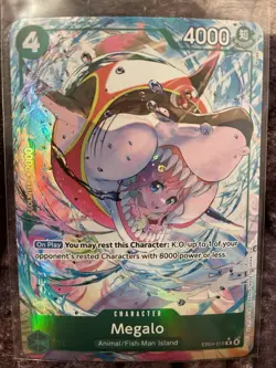 Megalo EB04-018 R ALT ART - The Azure Sea's Seven ENGLISH OP14 One Piece - Image 2