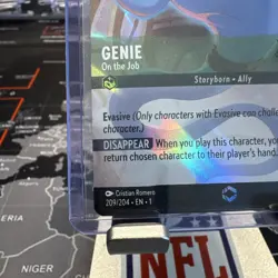 Disney Lorcana Genie On the Job The First Chapter 209/204 Enchanted - Image 2