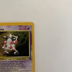 Mr. Mime Jungle 6/64 Holo Unlimited Holo Rare Pokemon Card Vintage NM/LP - Image 3