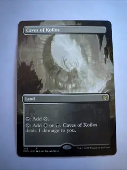 Caves of Koilos (Borderless) Dominaria United Regular - Image 1