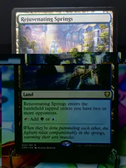 MTG Commander Legends- Rejuvenating Springs 354 Regular - Image 1